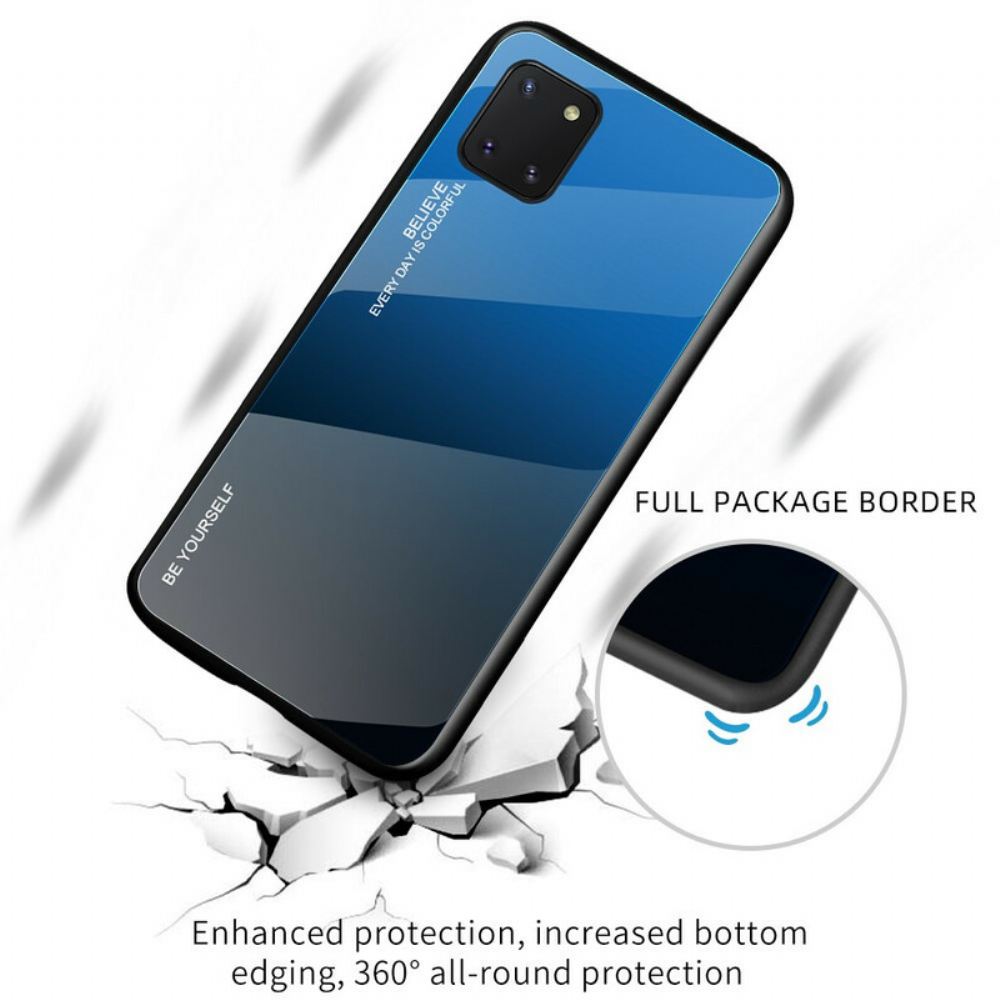 Kryty Na Mobil Na Samsung Galaxy S10 Lite Tvrzené Sklo Buďte Sami Sebou
