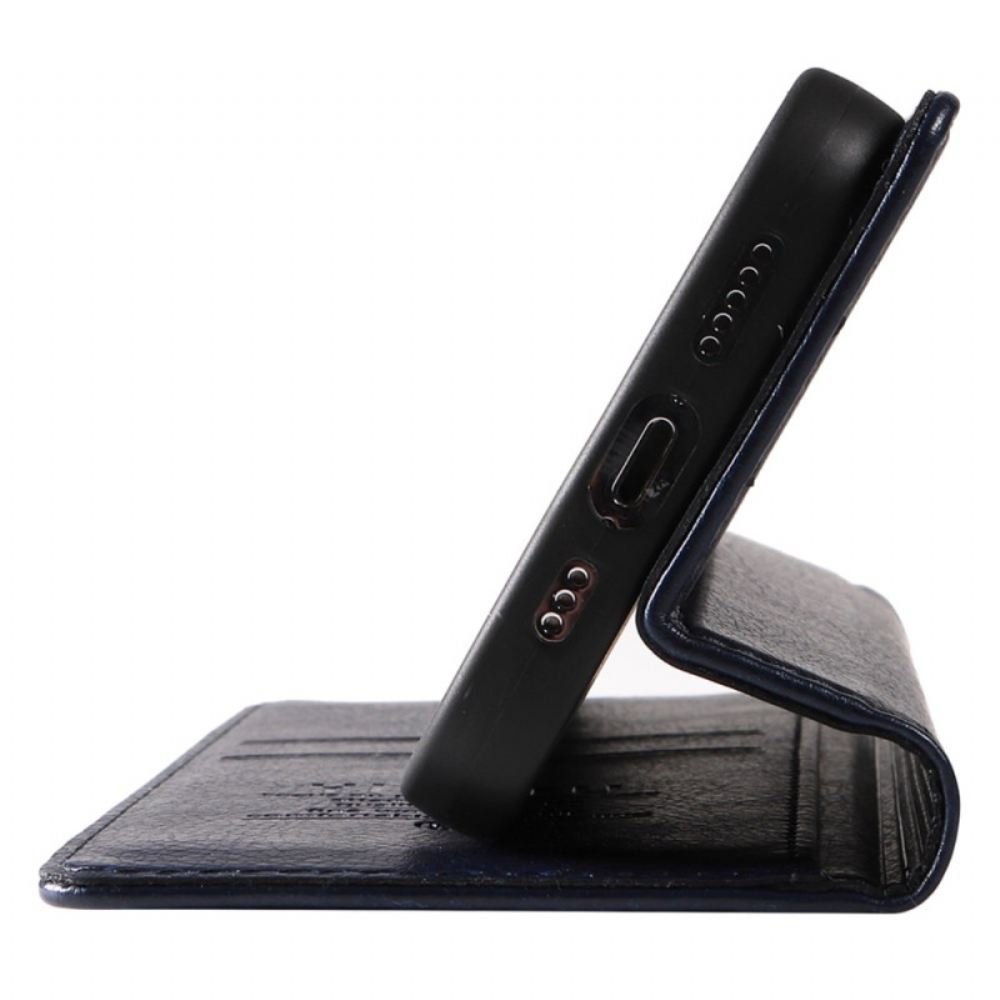 Kožené Pouzdro Folio Na Xiaomi Redmi Note 14 Pro Plus 5g Vintage Ykatu