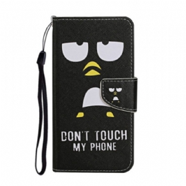 Kožený Kryt Na Xiaomi Redmi Note 14 Pro Plus 5g Vzor Tučňáka