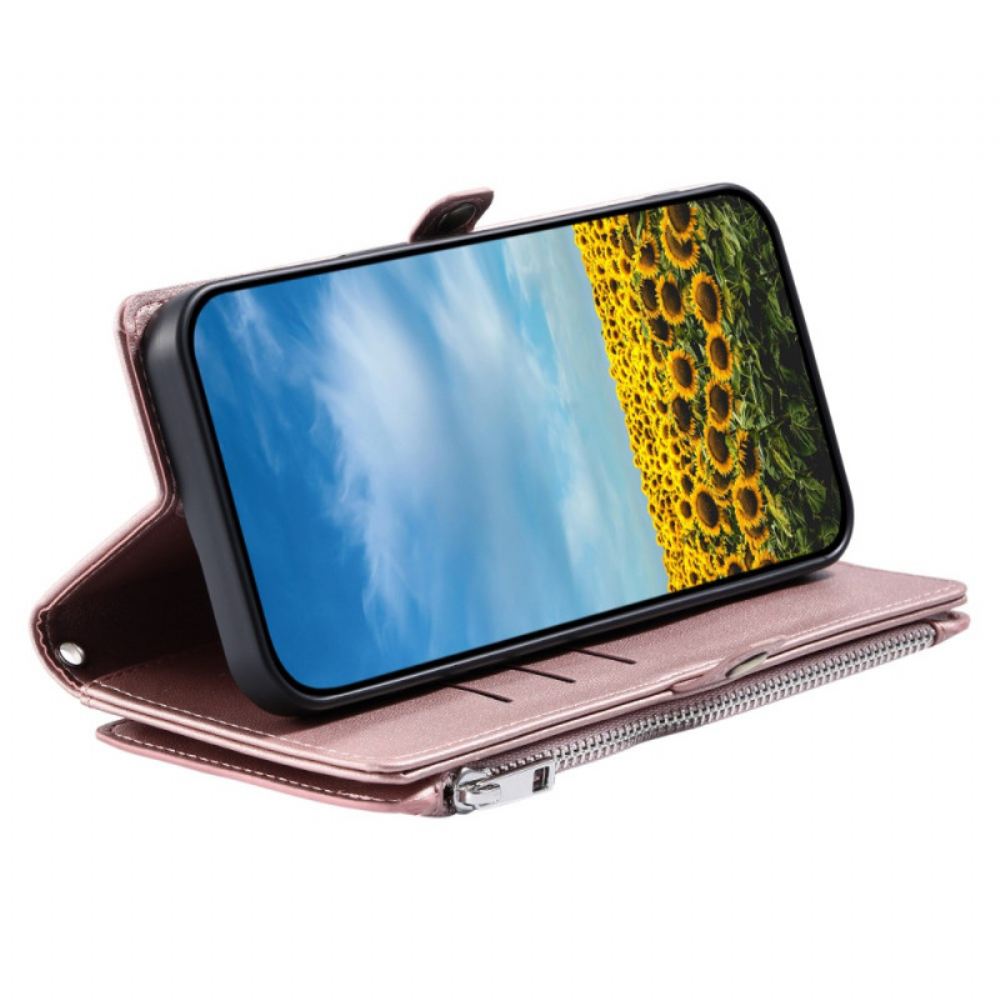 Kožený Kryt Xiaomi Redmi Note 14 Pro Plus 5g Peněženka A Pásek