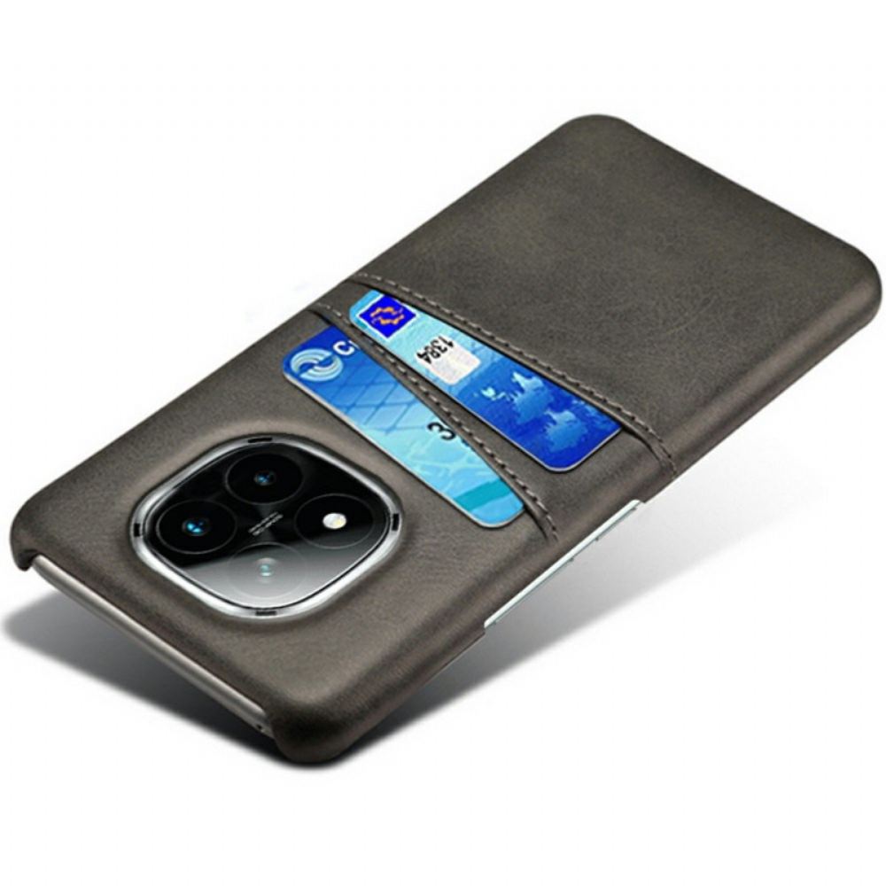 Kryt Na Xiaomi Redmi Note 14 Pro Plus 5g Pouzdro Na Karty S Koženým Efektem