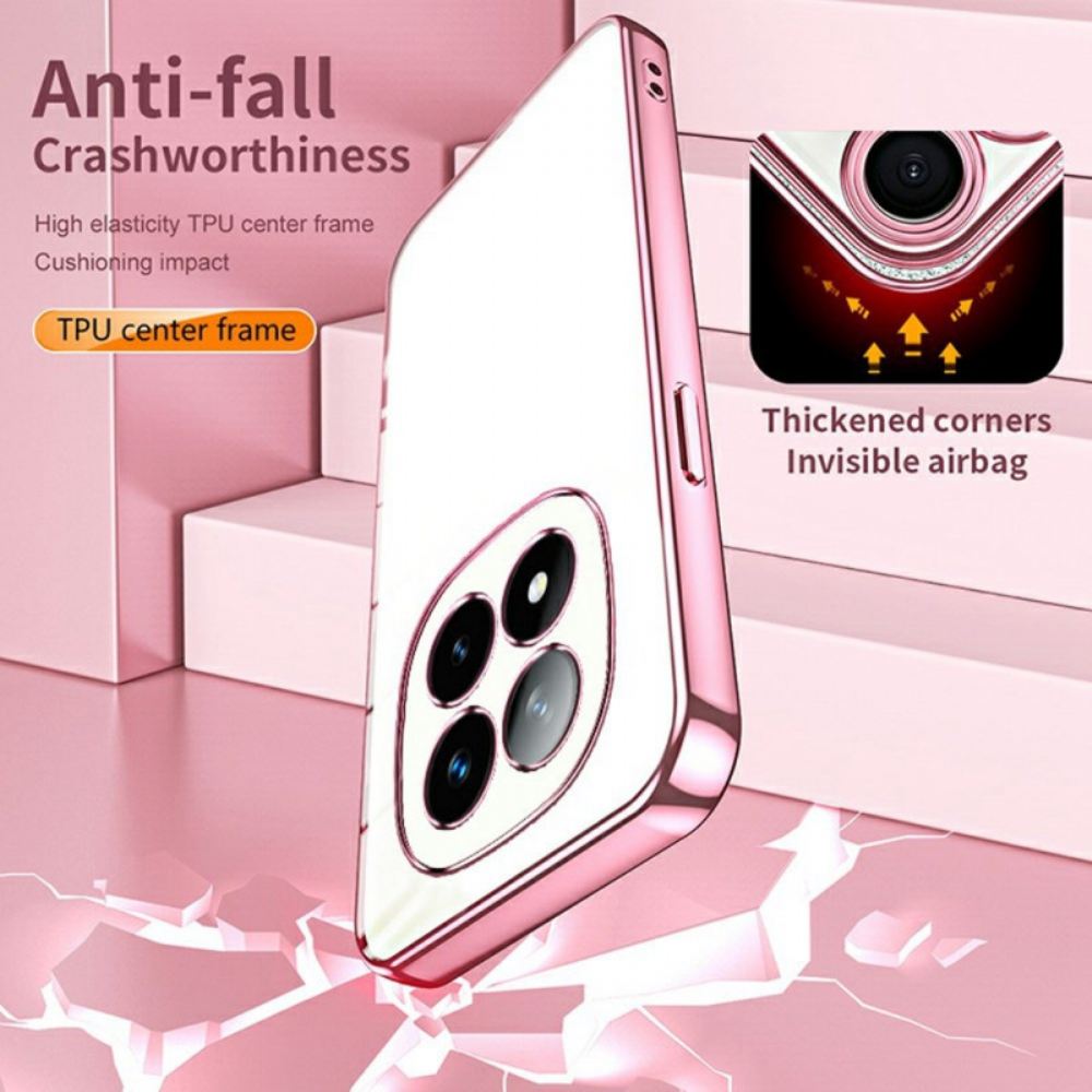 Kryt Xiaomi Redmi Note 14 Pro Plus 5g Elektrolyticky Pokovený Rám