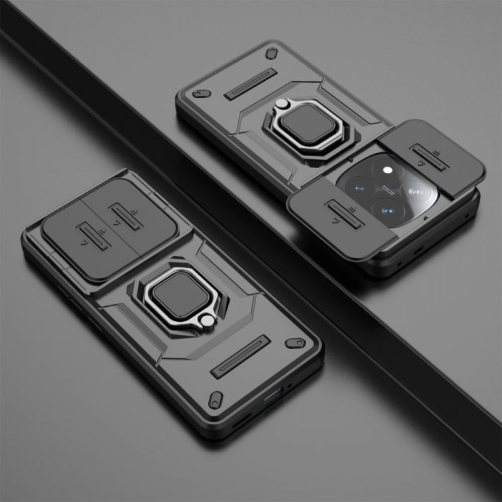 Kryt Xiaomi Redmi Note 14 Pro Plus 5g Odolný Kroužek S Ochrannou Fólií Na Čočku