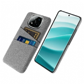 Kryt Xiaomi Redmi Note 14 Pro Plus 5g Pouzdro Na Karty Z Látky