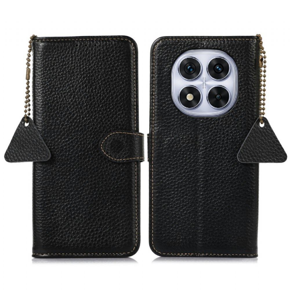 Peněženková Pouzdra Xiaomi Redmi Note 14 Pro Plus 5g Kryty Na Mobil Pravá Kůže S Rfid Blokováním