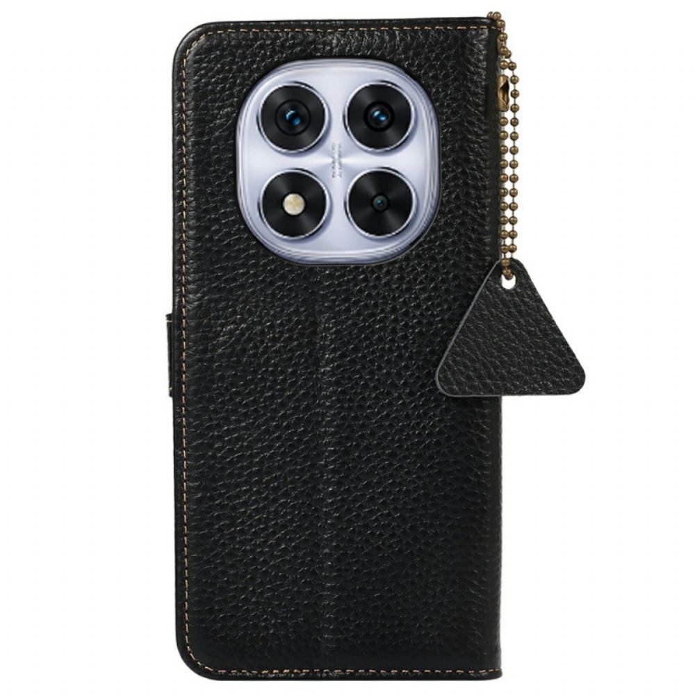 Peněženková Pouzdra Xiaomi Redmi Note 14 Pro Plus 5g Kryty Na Mobil Pravá Kůže S Rfid Blokováním