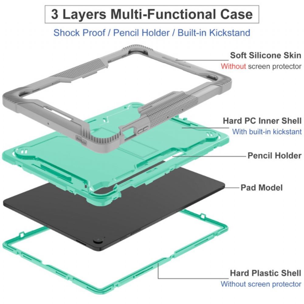 Kryt Samsung Galaxy Tab S10 Fe Plus Skládací Stojánek