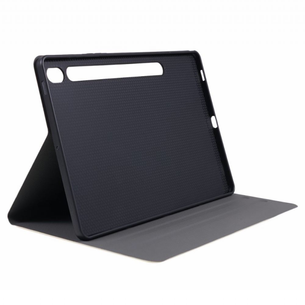 Pouzdro Samsung Galaxy Tab S10 Fe Plus Kožený Efekt