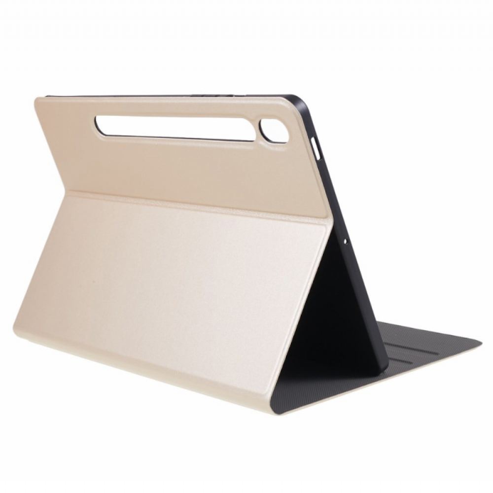 Pouzdro Samsung Galaxy Tab S10 Fe Plus Kožený Efekt