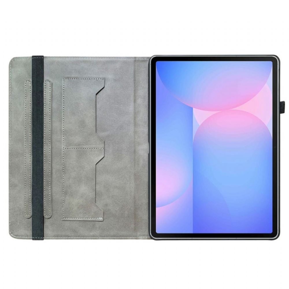 Pouzdro Samsung Galaxy Tab S10 Fe Plus Lví Hlava