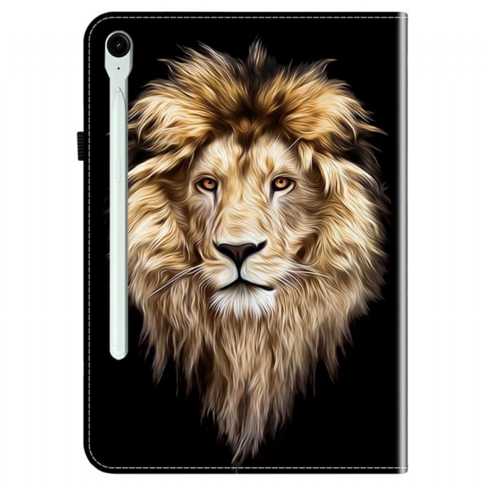 Pouzdro Samsung Galaxy Tab S10 Fe Plus Lví Hlava