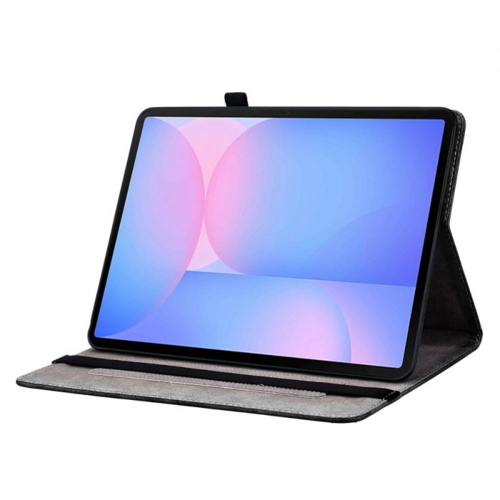 Pouzdro Samsung Galaxy Tab S10 Fe Plus Černá Orchidej