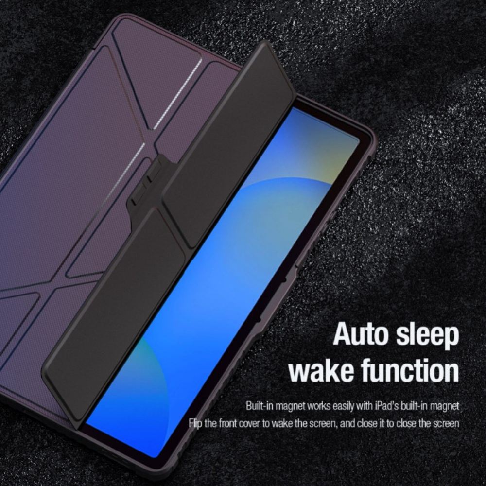 Samsung Galaxy Tab S10 Fe Plus Nárazník Nillkin S Origami Stojánkem A Posuvným Krytem