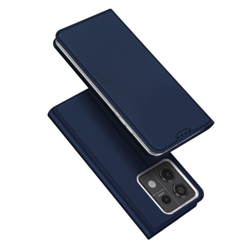 Kožené Pouzdro Folio Na Poco X6 5g Skin Pro Series Dux Ducis