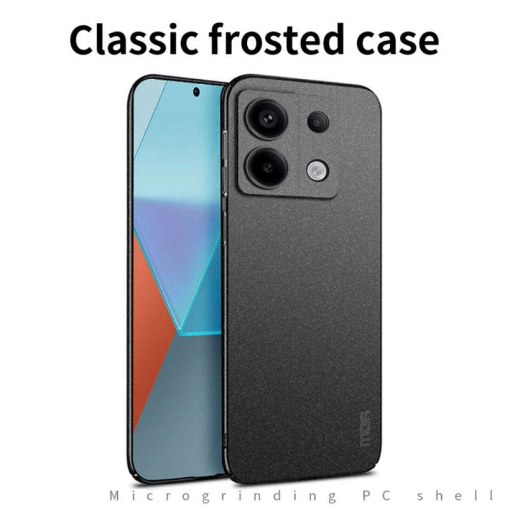 Kožený Kryt Poco X6 5g Shield Matte Mofi Series