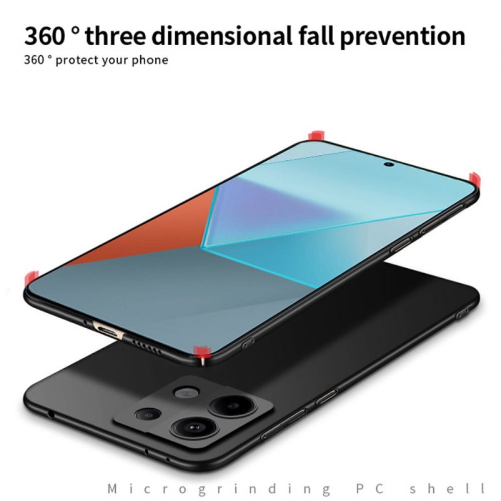 Kožený Kryt Poco X6 5g Shield Matte Mofi Series