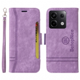 Kožený Kryt Poco X6 5g Kožený Styl Betopnice