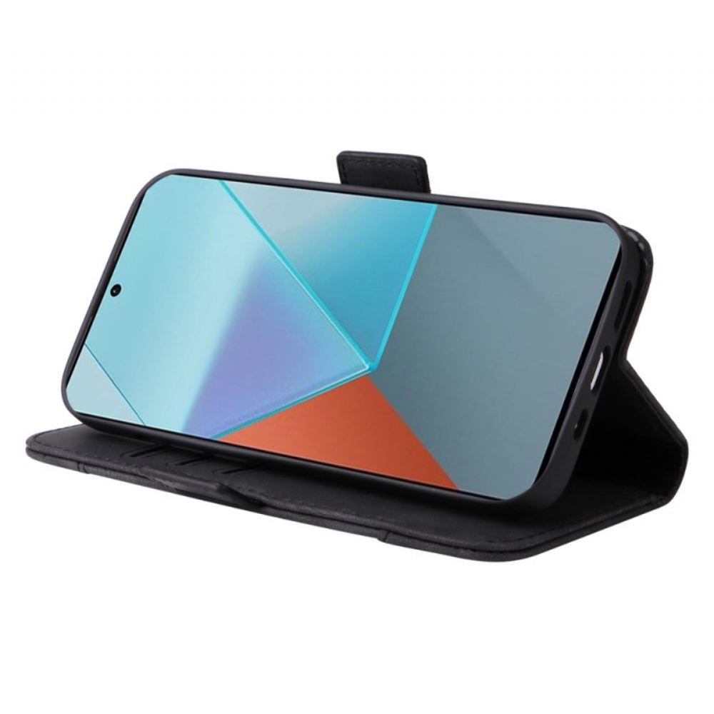 Kožený Kryt Poco X6 5g Kožený Styl Betopnice