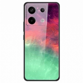 Kryt Poco X6 5g Barevný Vzor Z Tvrzeného Skla