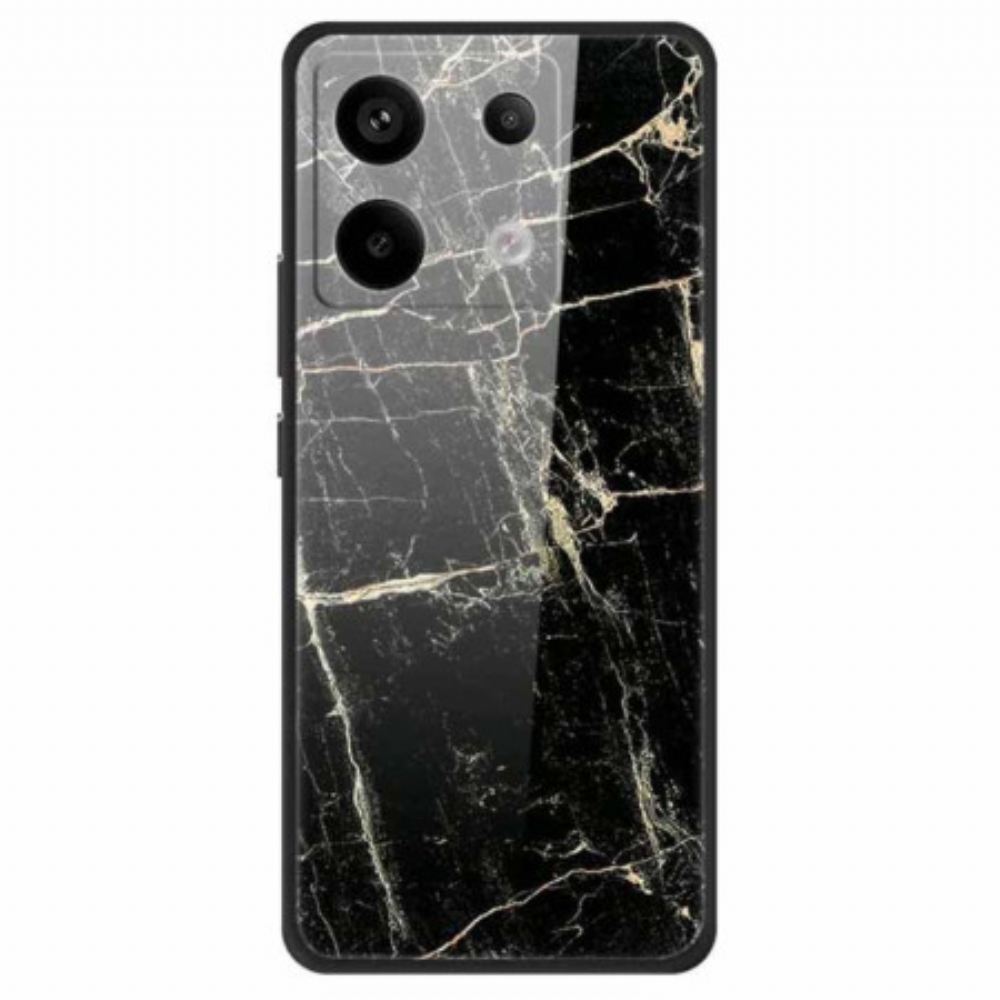 Kryt Poco X6 5g Kryty Na Mobil Platinové Černé Tvrzené Sklo