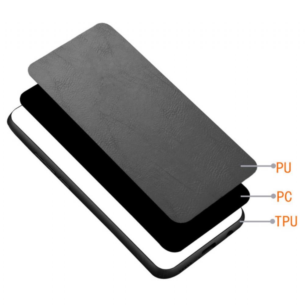 Kryt Poco X6 5g Prošívání Z Umělé Kůže