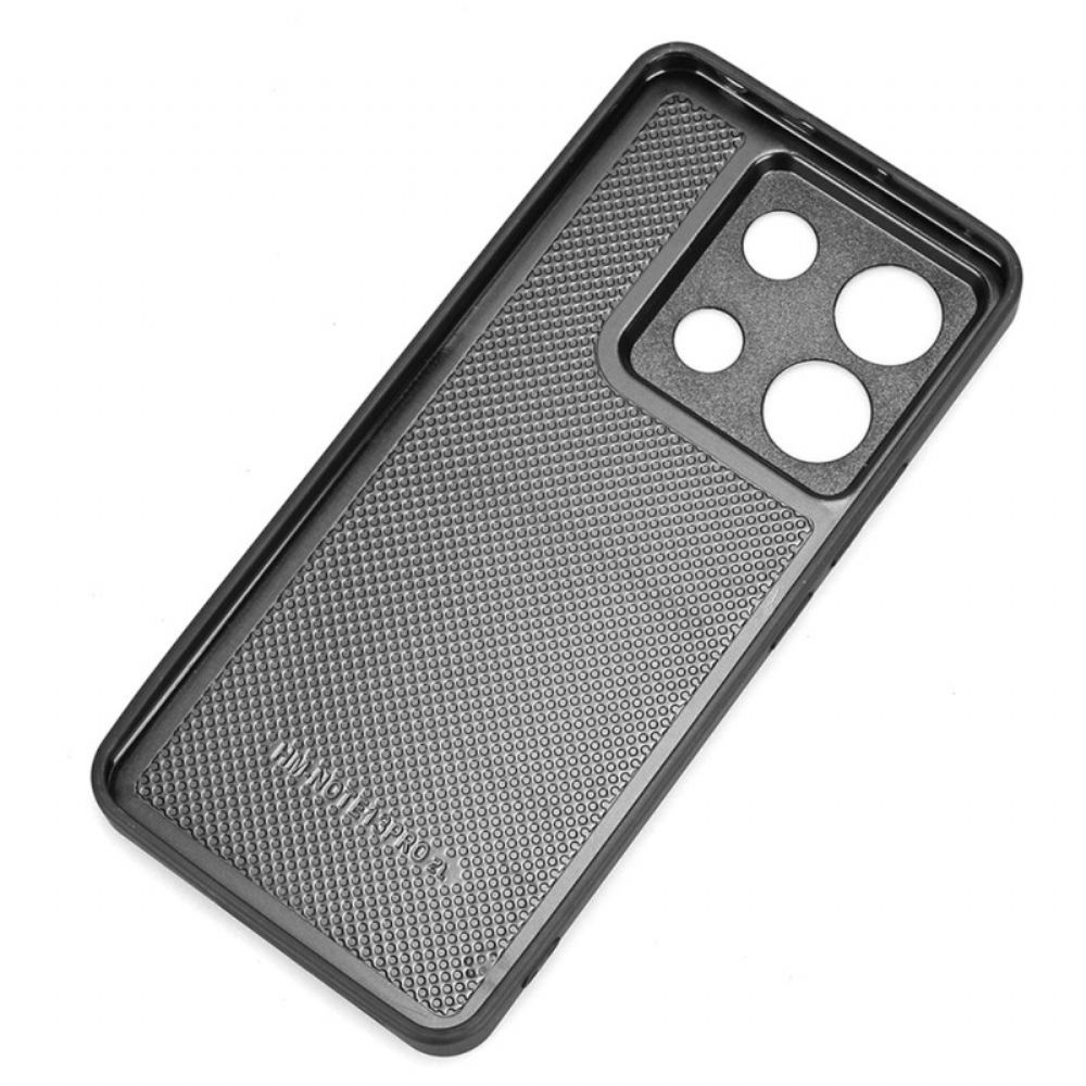Kryt Poco X6 5g Prošívání Z Umělé Kůže