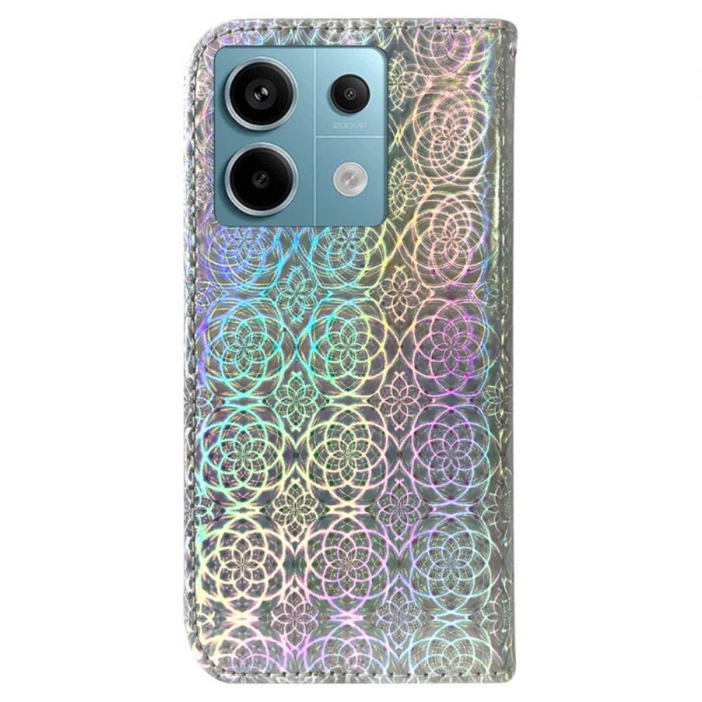 Peněženková Pouzdra Poco X6 5g Vzor Disco Popruhu