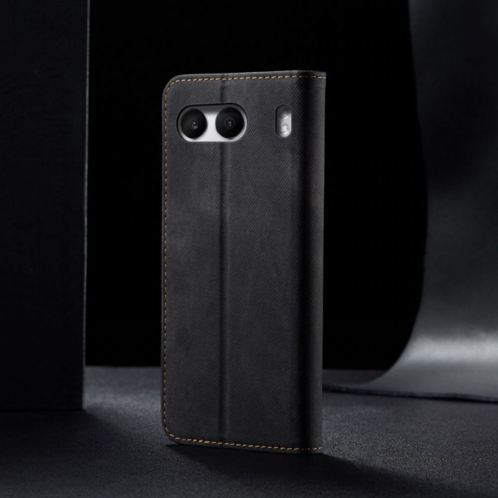 Kožené Pouzdro Folio Oneplus Nord 4 Látka