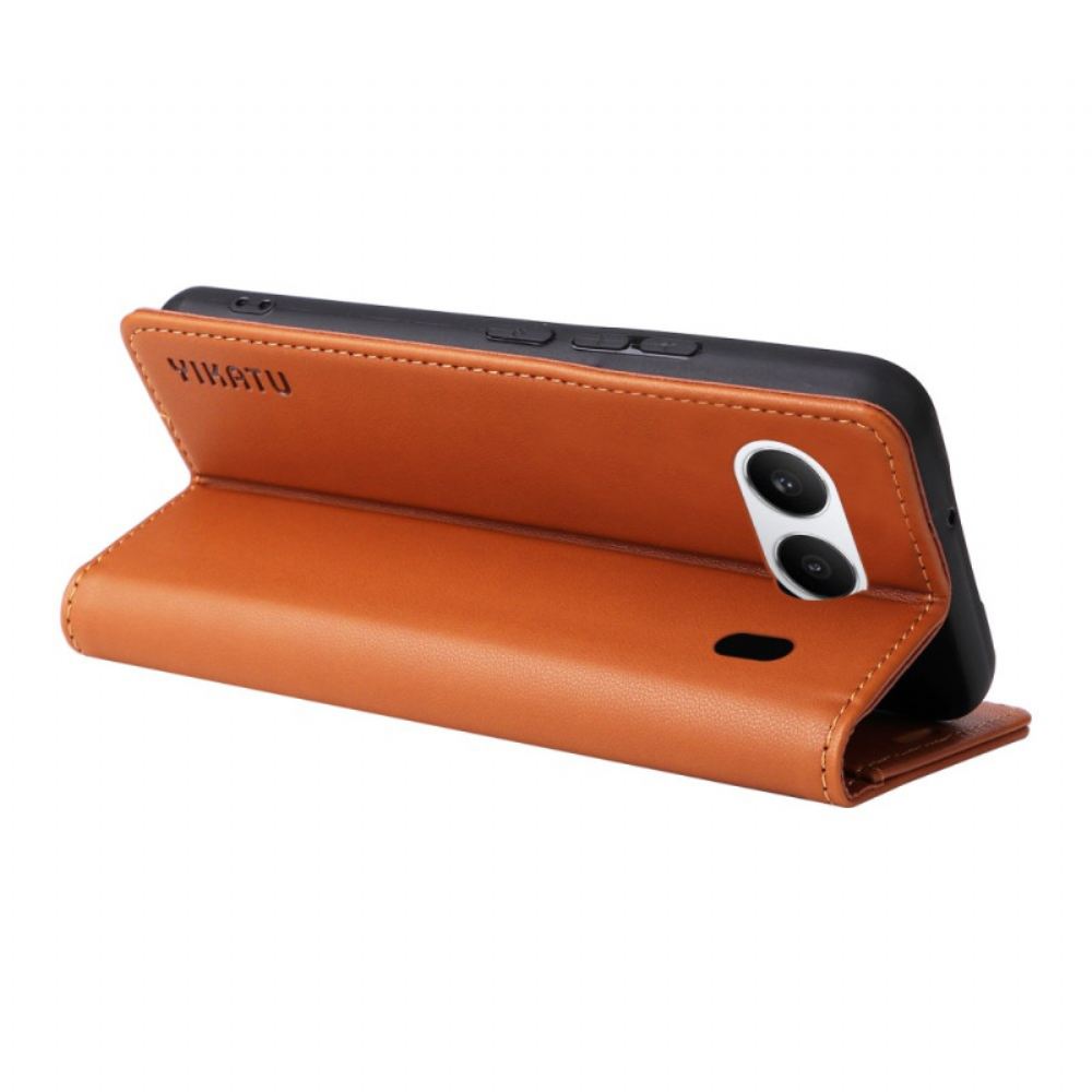 Kožené Pouzdro Oneplus Nord 4 Kryty Na Mobil Klasický Yikatu