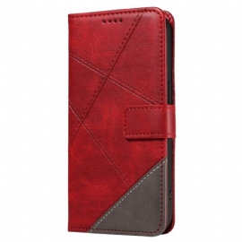 Kožený Kryt Na Oneplus Nord 4 Geometrická Linie