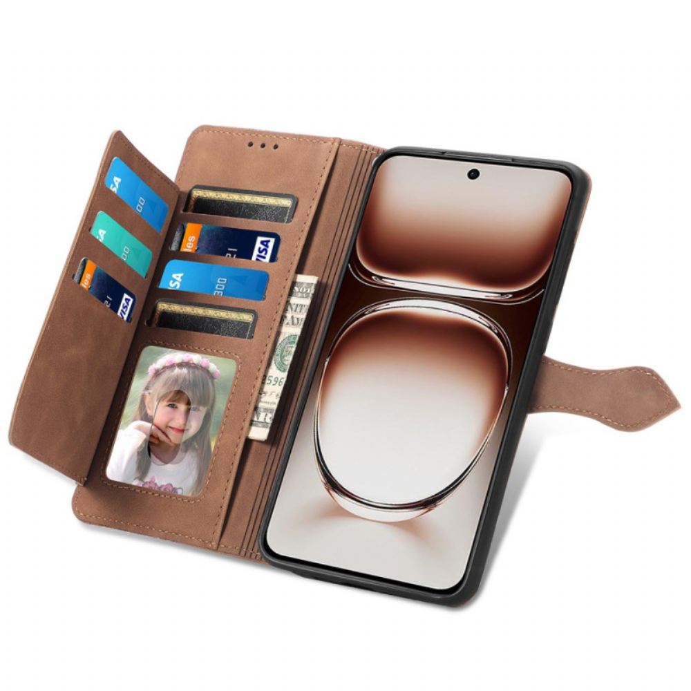 Kožený Kryt Na Oneplus Nord 4 Krajkový Vzor