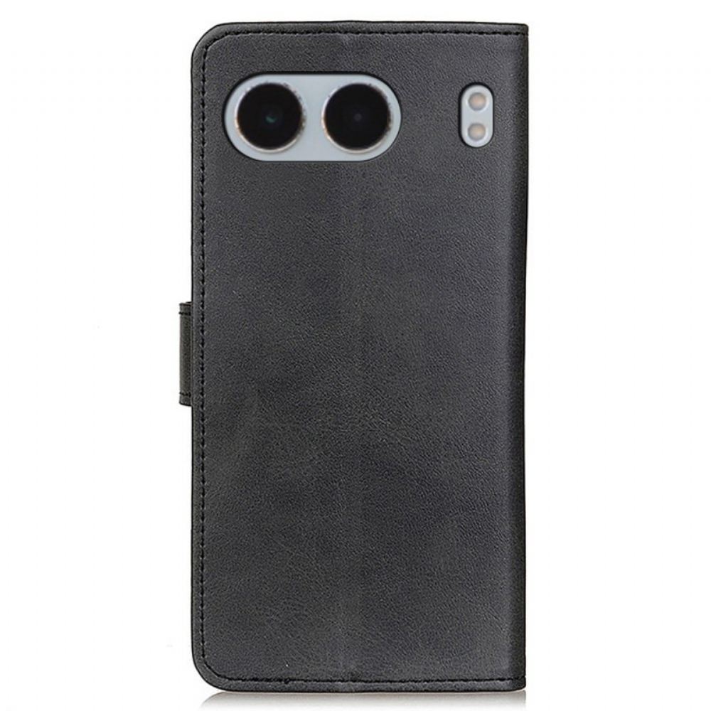 Kožený Kryt Na Oneplus Nord 4 Matná Umělá Kůže