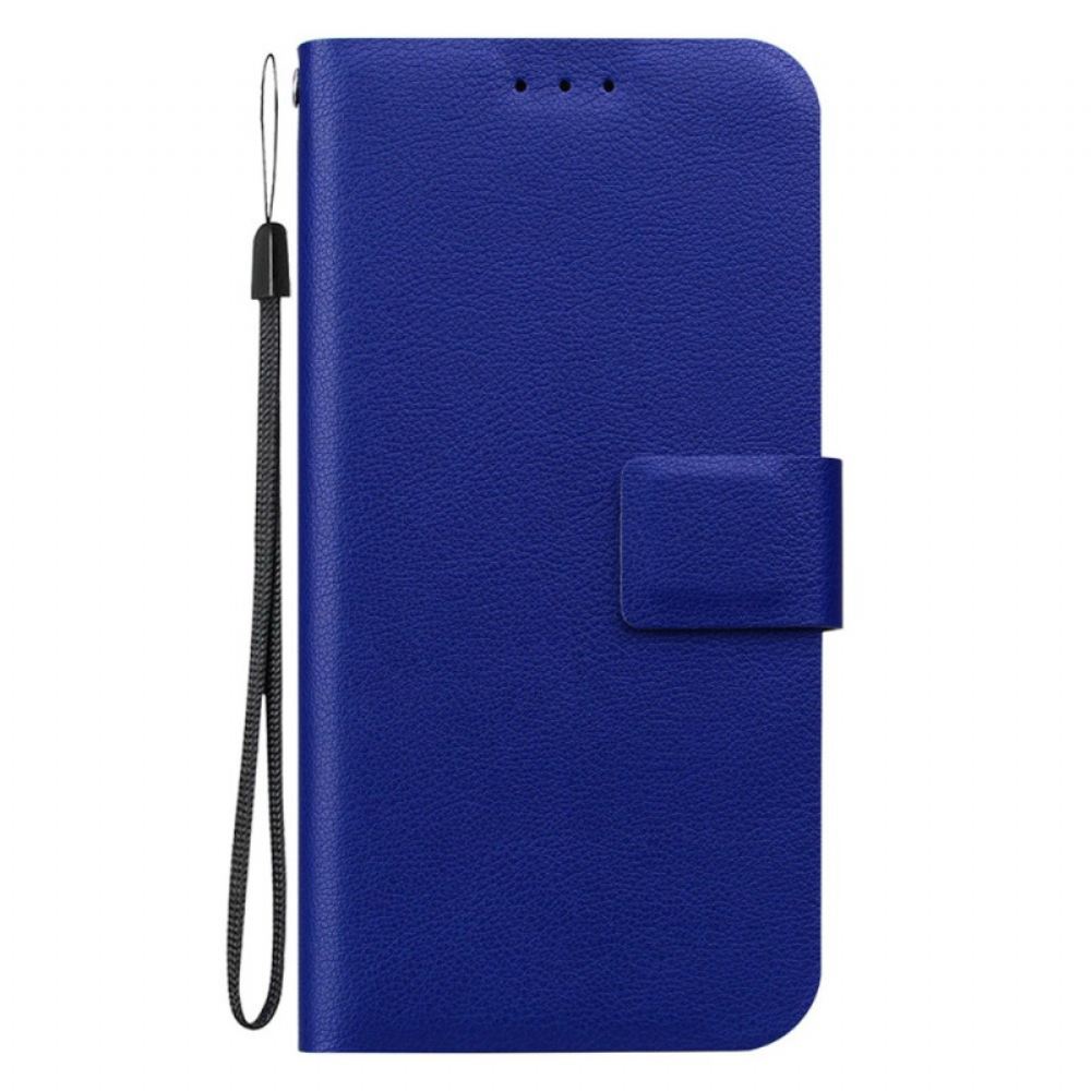 Kožený Kryt Na Oneplus Nord 4 Ultra Tenká S Páskem