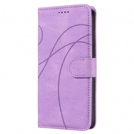 Kožený Kryt Na Oneplus Nord 4 Vlnitý Řádek