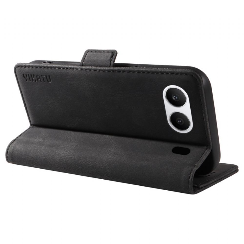 Kožený Kryt Na Oneplus Nord 4 Yikatu Semišový Efekt