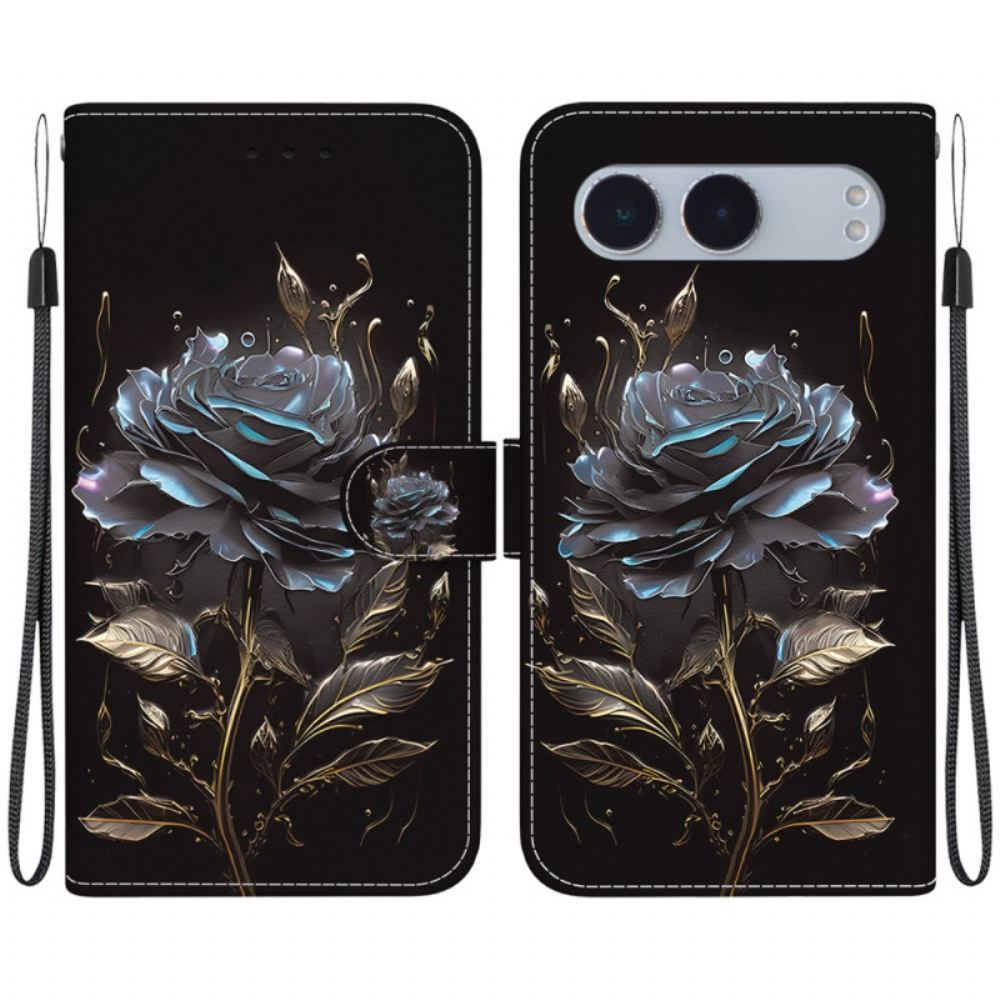 Kožený Kryt Na Oneplus Nord 4 Černá Růže