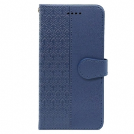 Kožený Kryt Oneplus Nord 4 Krychlový Vzor