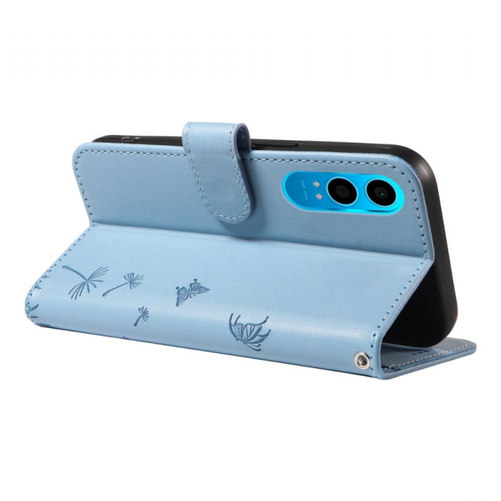 Kožený Kryt Oneplus Nord 4 Láska K Pampeliškám