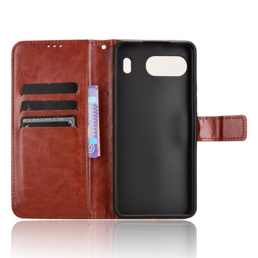 Kožený Kryt Oneplus Nord 4 Okázalá Umělá Kůže