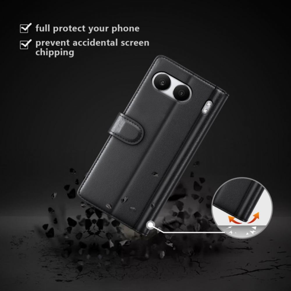 Kožený Kryt Oneplus Nord 4 Pravá Kůže