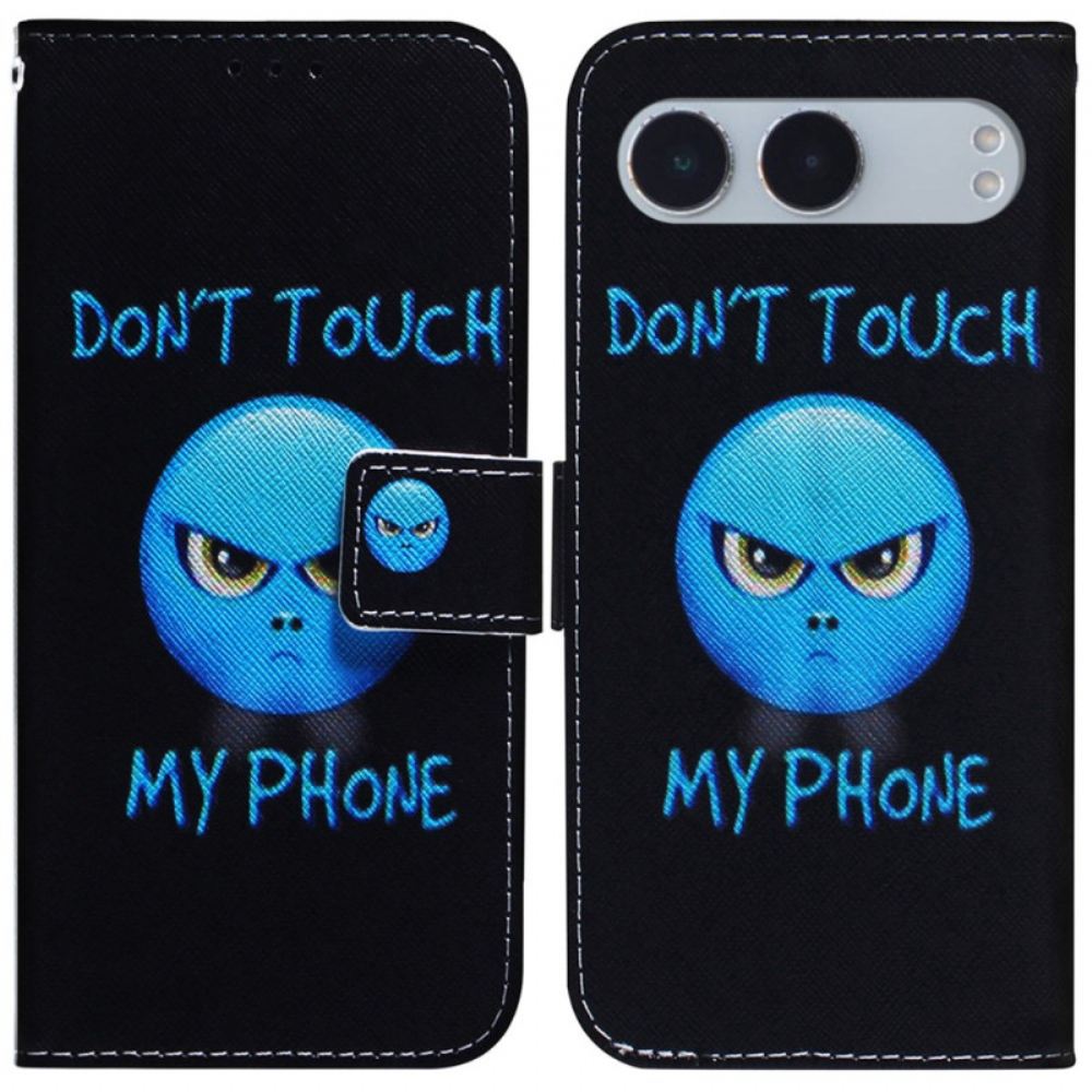 Kožený Kryt Oneplus Nord 4 Telefon S Emotikony