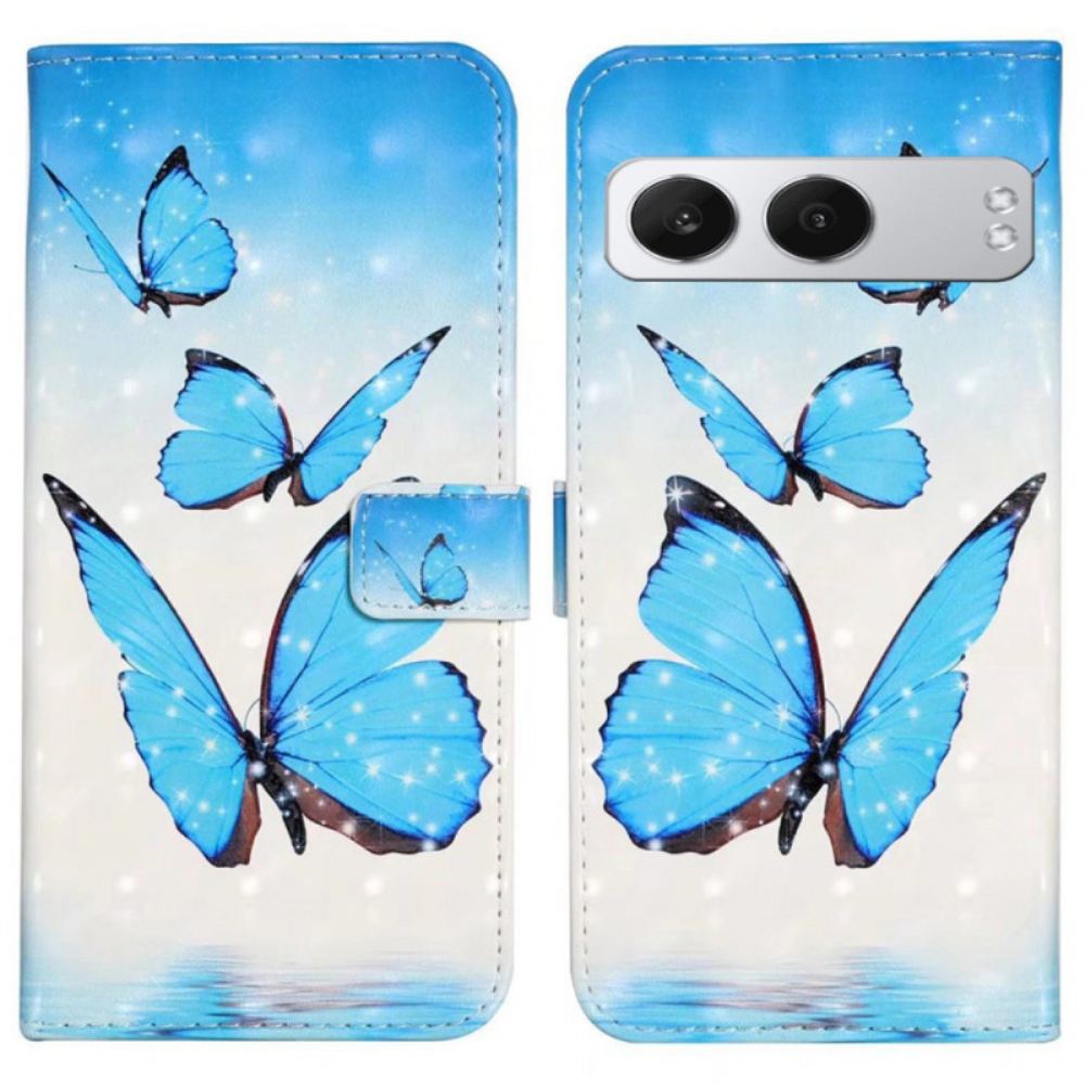 Kožený Kryt Oneplus Nord 4 Tři Motýli