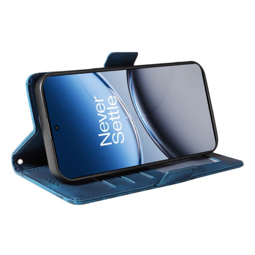 Kožený Kryt Oneplus Nord 4 Vzor S Tvrzeným Sklem A Ochranou Obrazovky