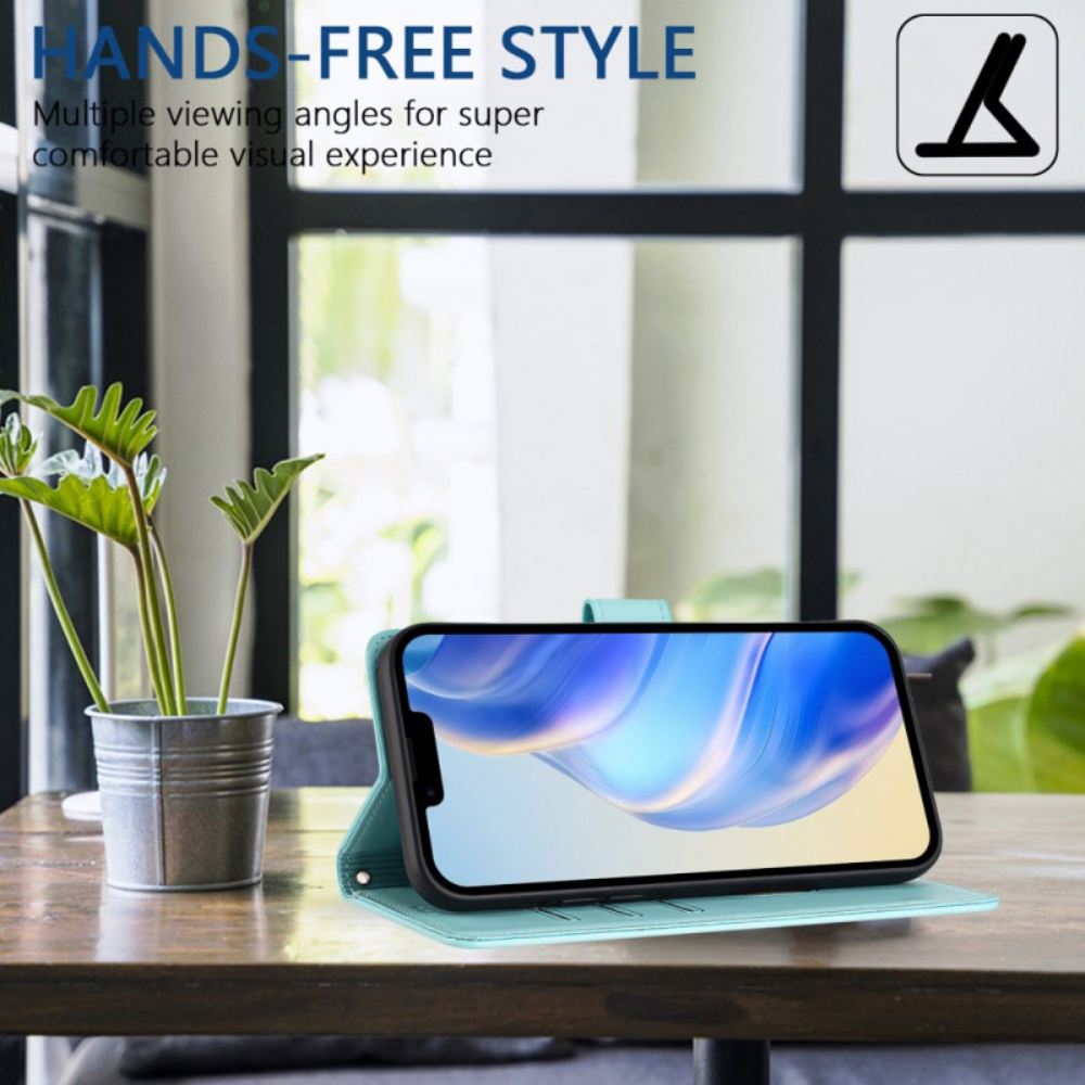 Kožený Kryt Oneplus Nord 4 Vzor S Voštinovým Vzorem