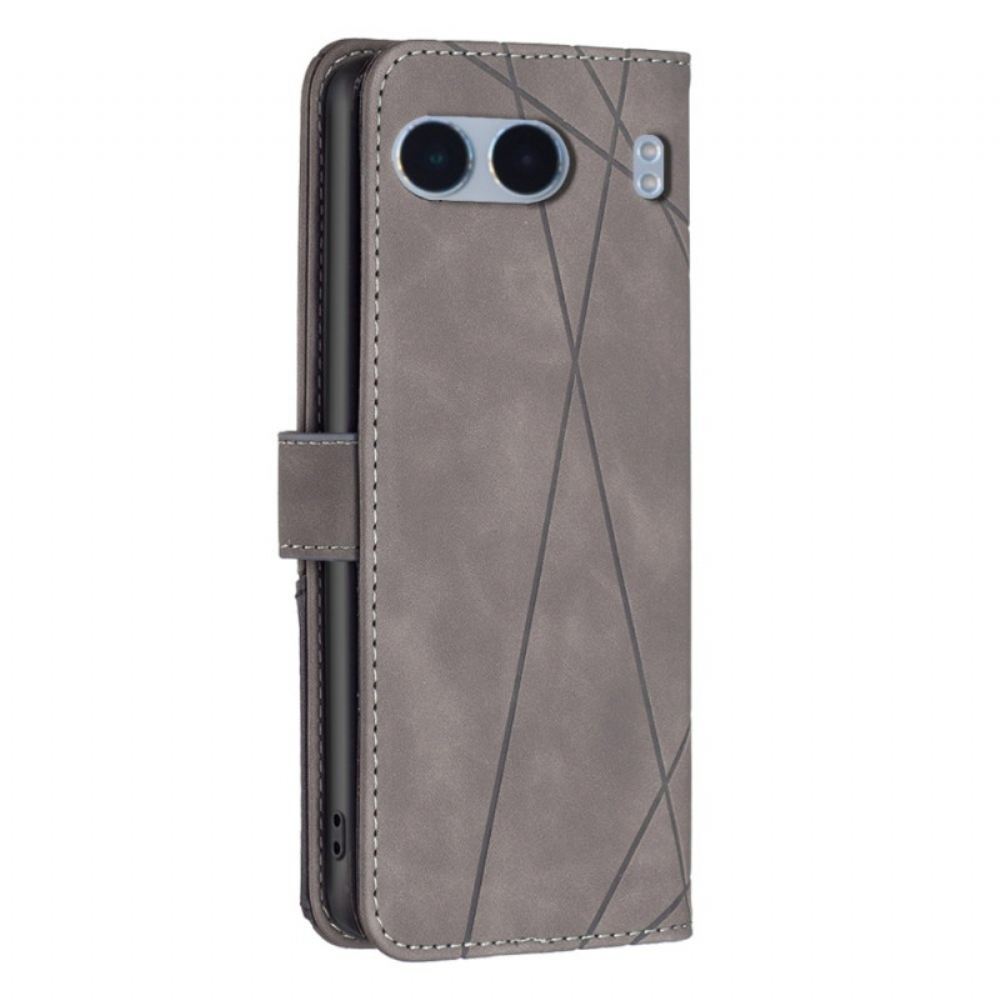 Kožený Kryt Oneplus Nord 4 Vzorovaná Barva Binfen