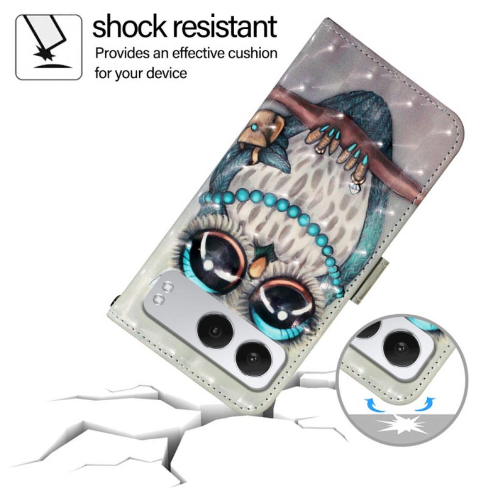 Kožený Kryt Oneplus Nord 4 Šedá Sova