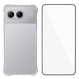 Kryt Oneplus Nord 4 Kryty Na Mobil Zesílené Průhledné S Tvrzeným Sklem