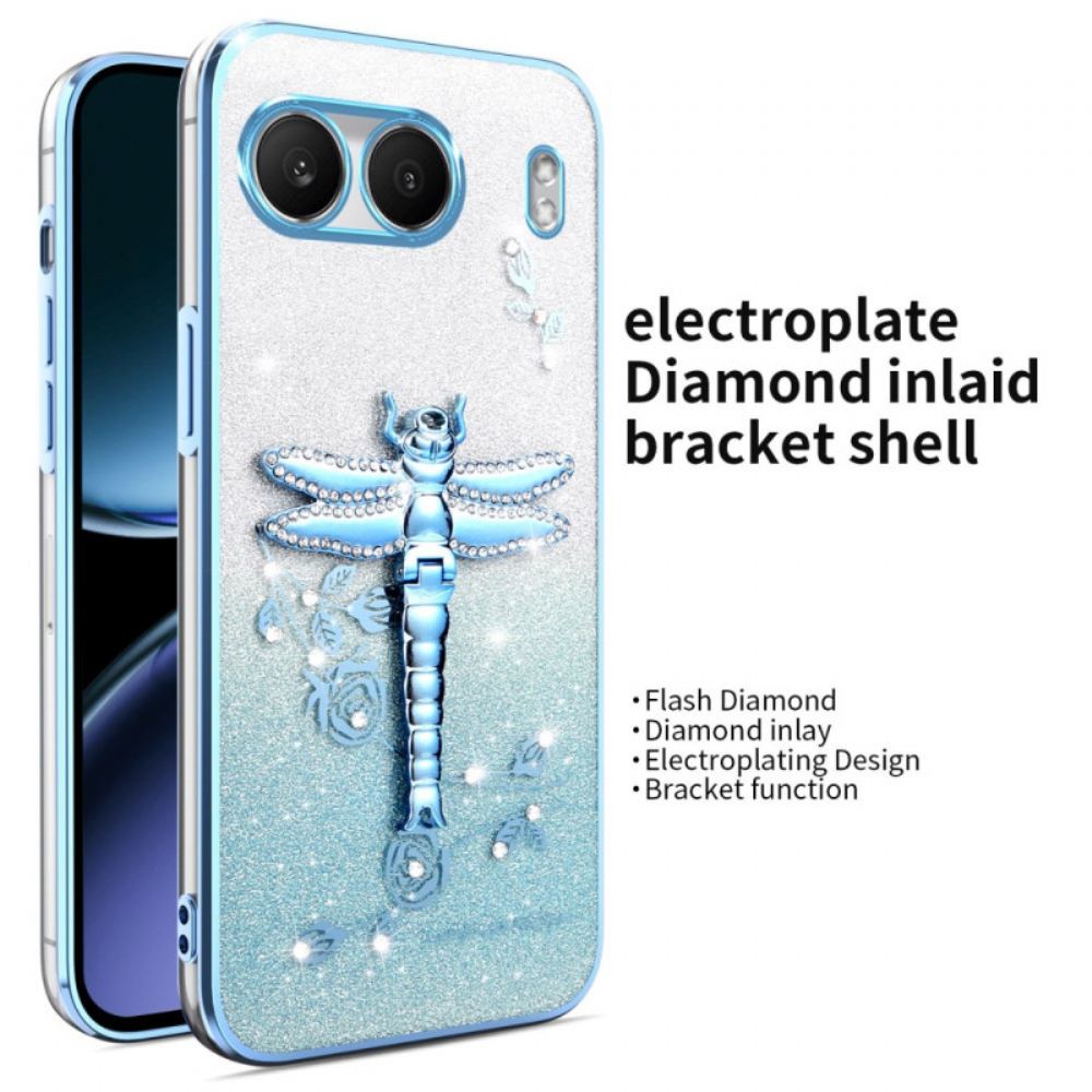 Kryt Oneplus Nord 4 Pouzdro Kadem S Motivem Vážky