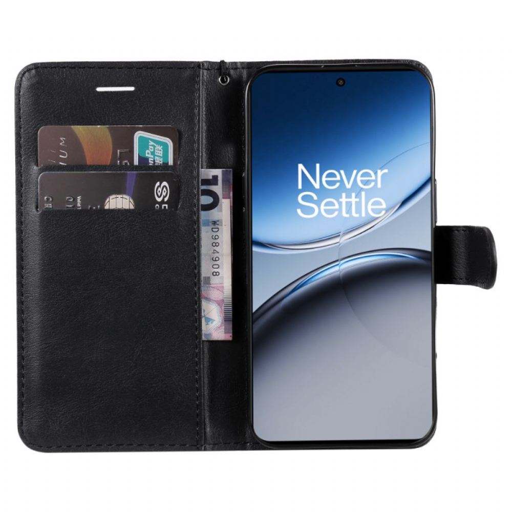 Peněženková Pouzdra Oneplus Nord 4 Kryty Na Mobil Efekt Hladké Kůže