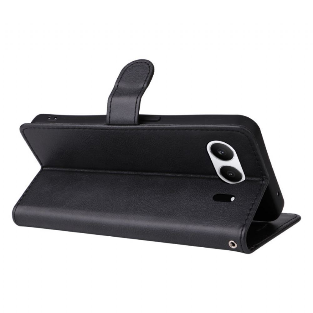 Peněženková Pouzdra Oneplus Nord 4 Kryty Na Mobil Efekt Hladké Kůže